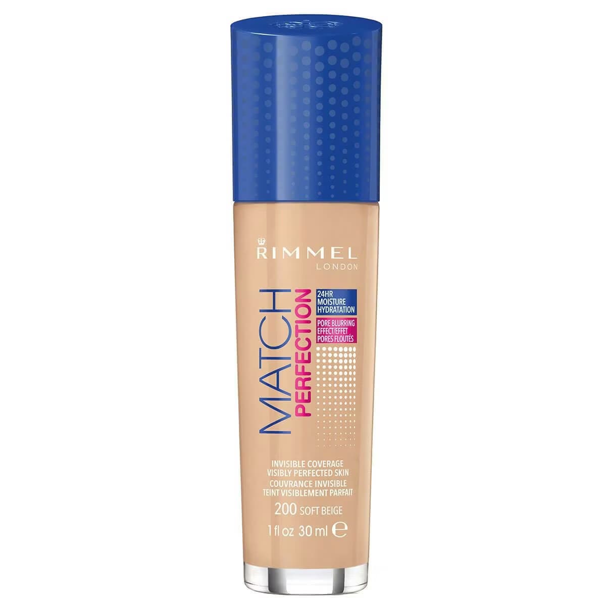 Rimmel London Match Perfection Fondöten 200 Soft Bej