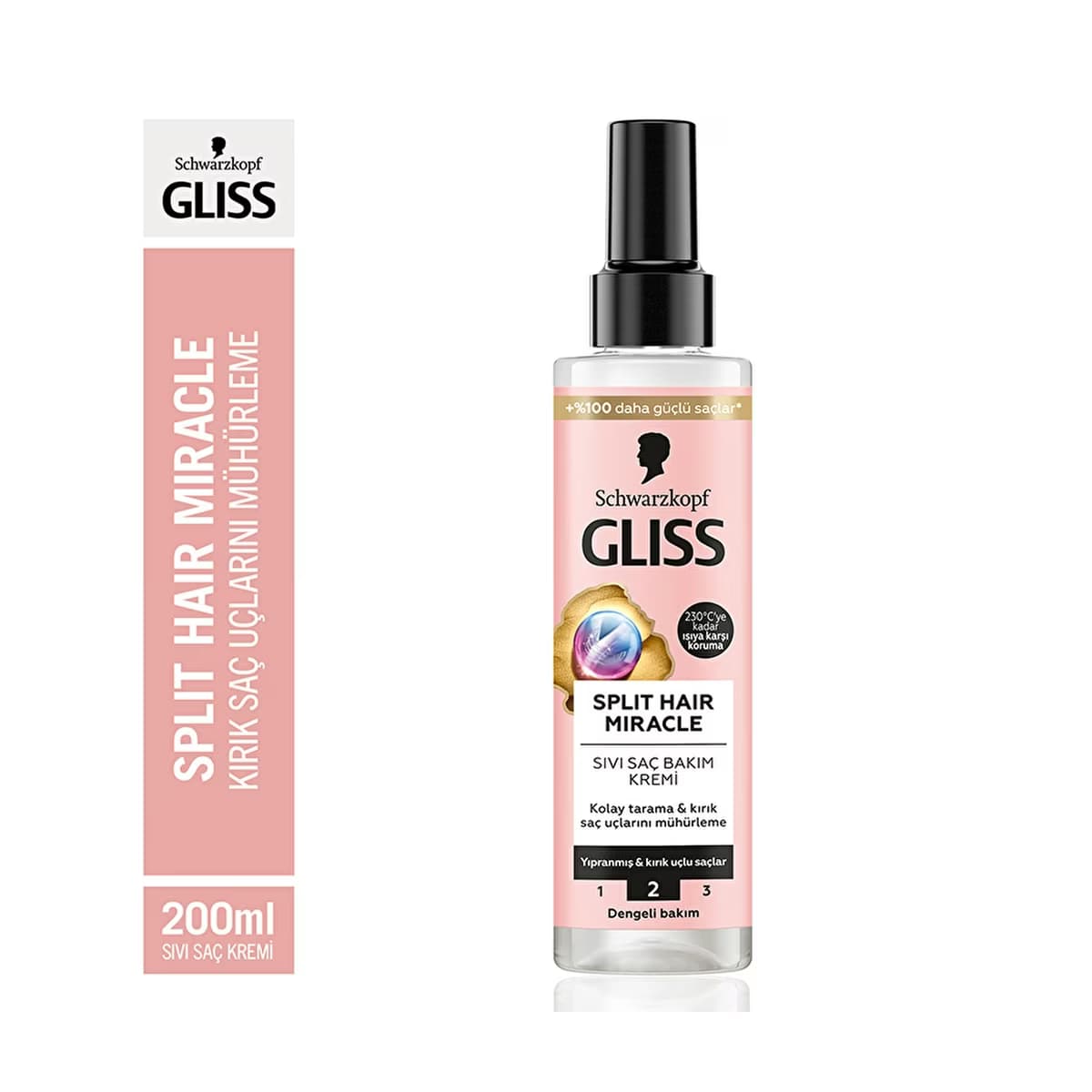 Gliss Split Hair Miracle Sıvı Saç Kremi 200 ml - Gratis