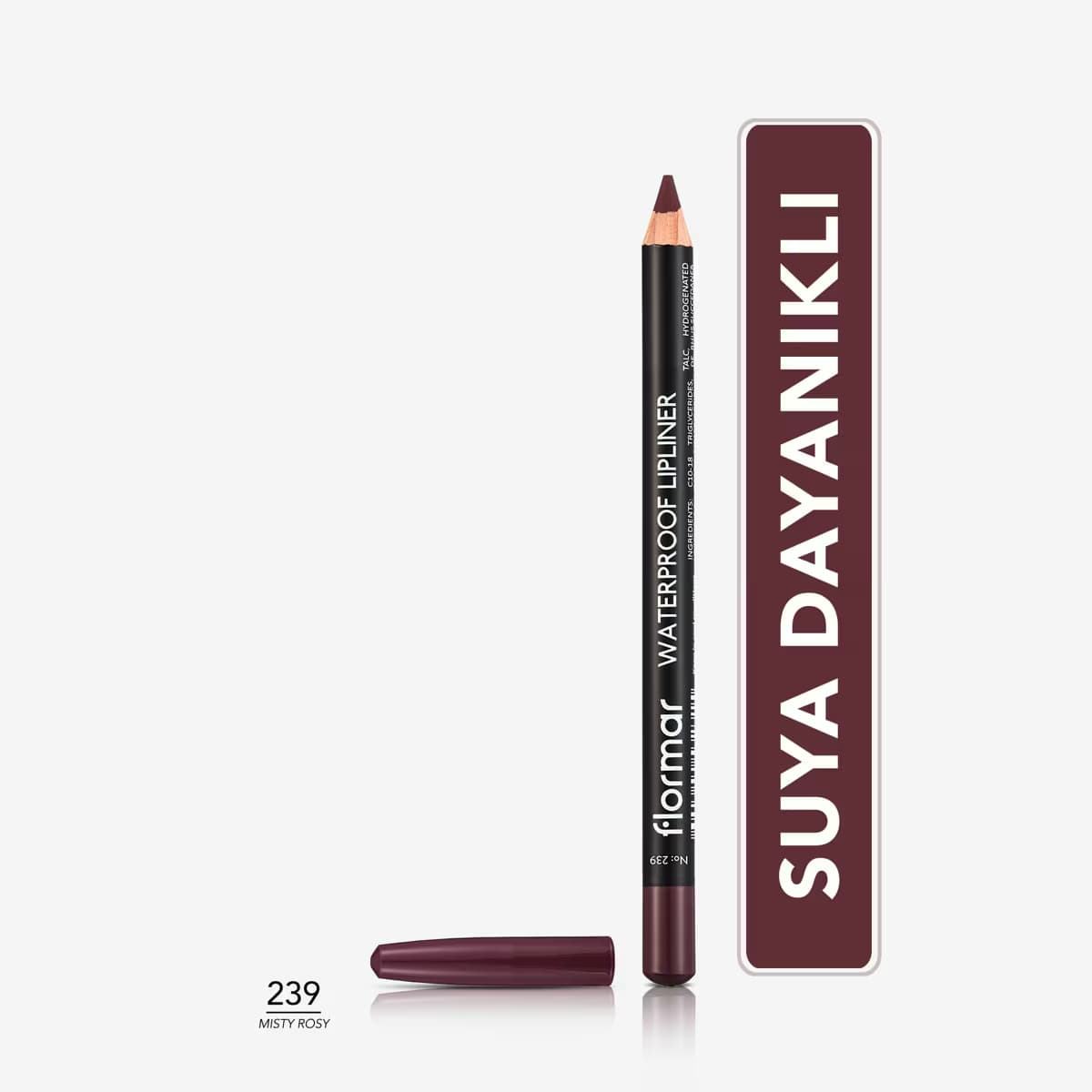 Flormar Suya Dayanıklı Mat Dudak Kalemi No: 239 Misty Rosy