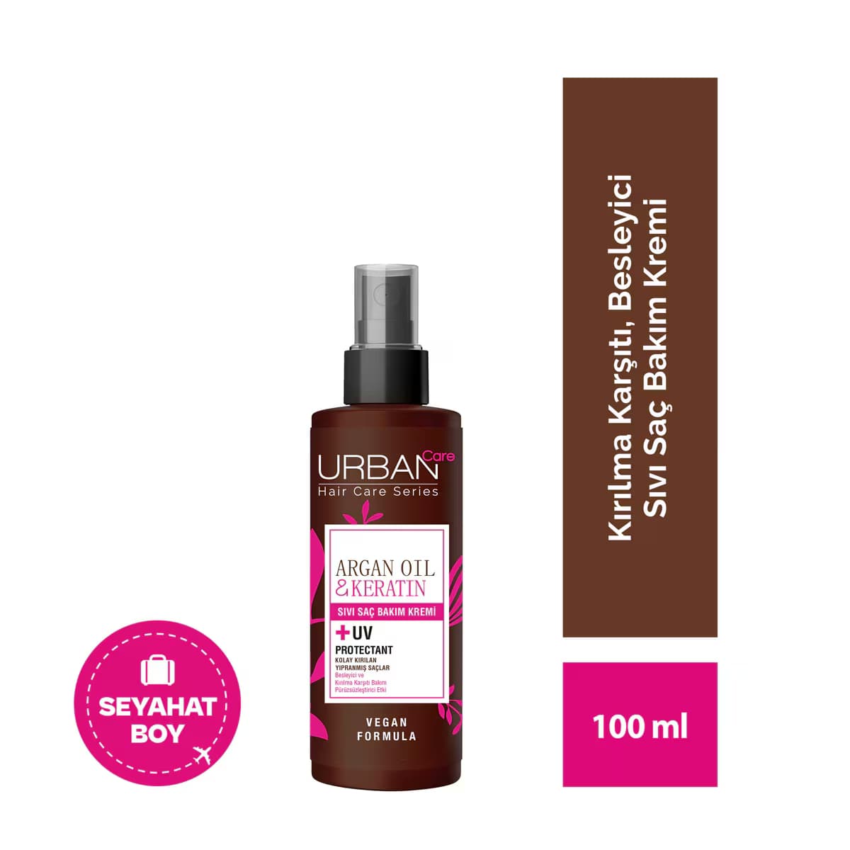 Urban Care Argan Yağı & Keratin Kolay Kırılan Saçlara Özel Sıvı Saç Bakım Kremi 100 ml
