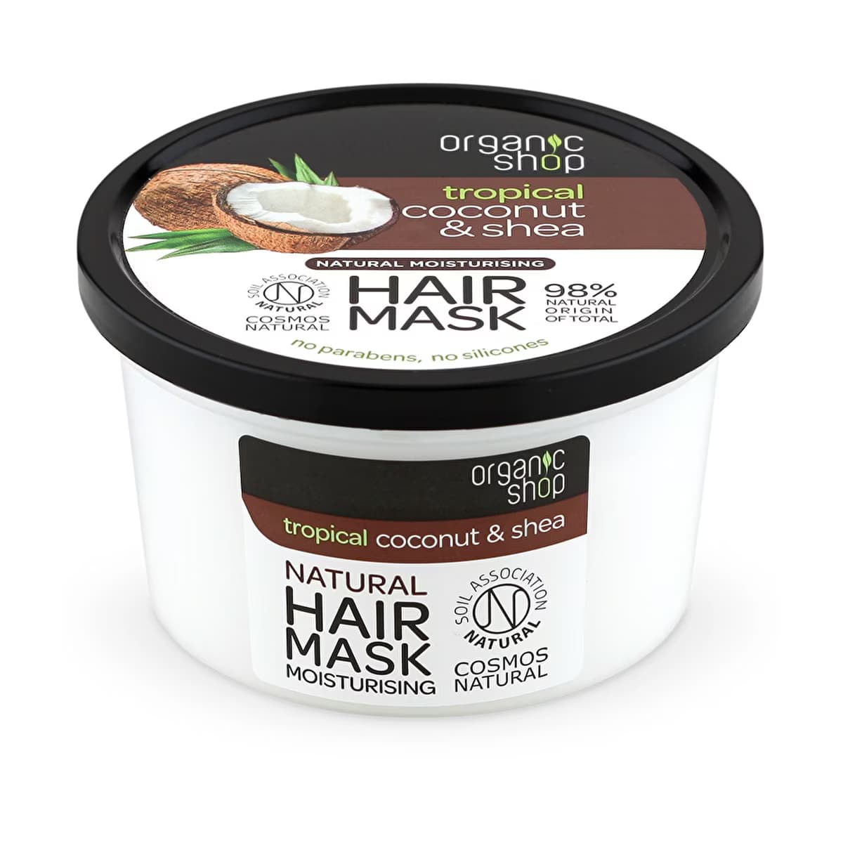 Organic Shop Hindistan Cevizi & Shea Yağlı Saç Maskesi 250 ml - Gratis