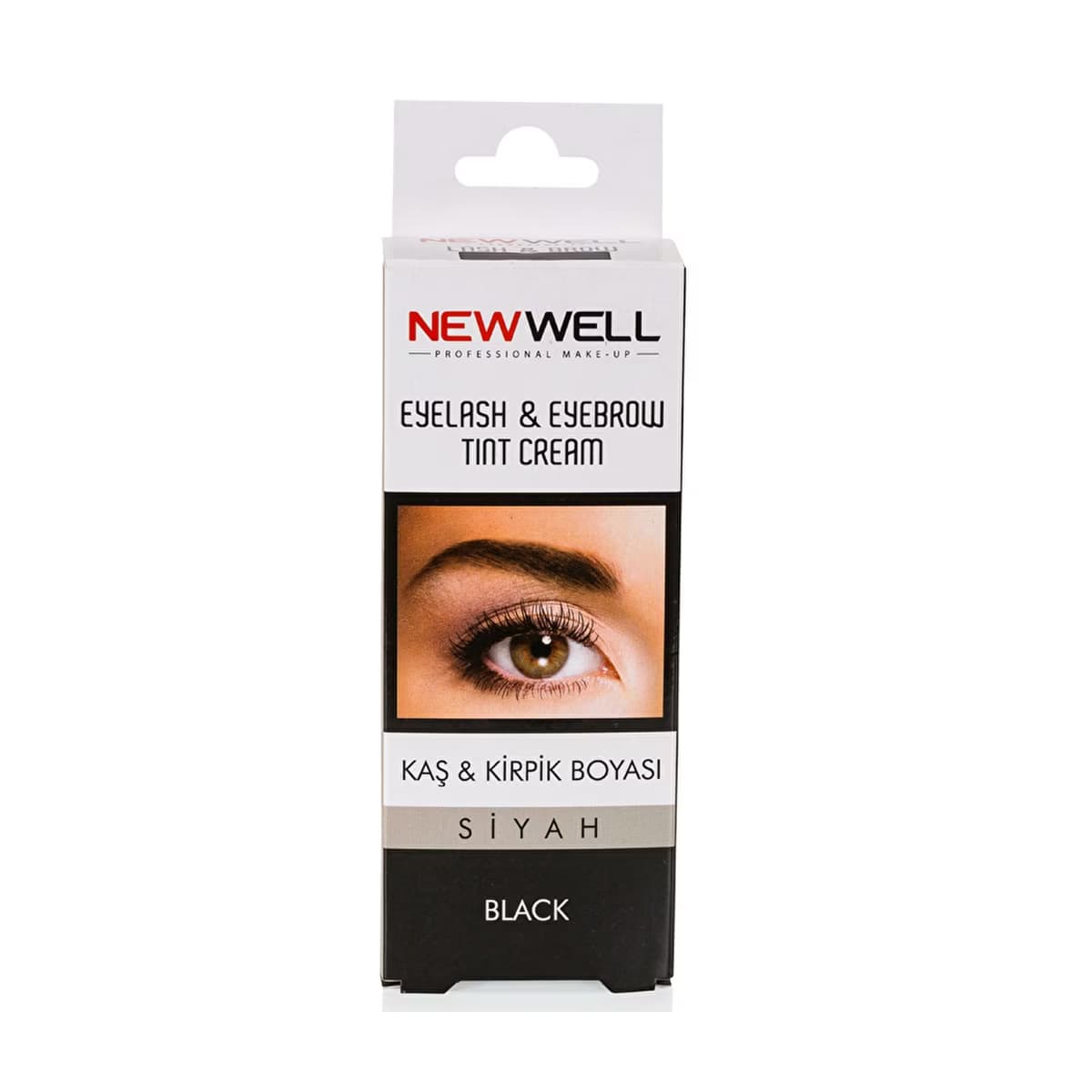 New Well Kaş Kirpik Boyası Black - Gratis