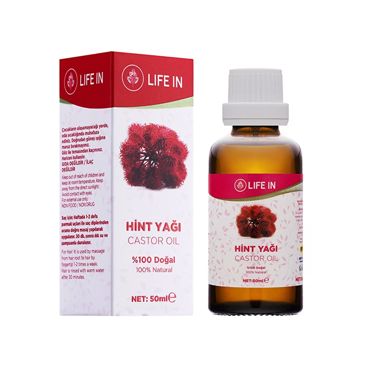 Life In Hint Yağı 50 ml - Gratis