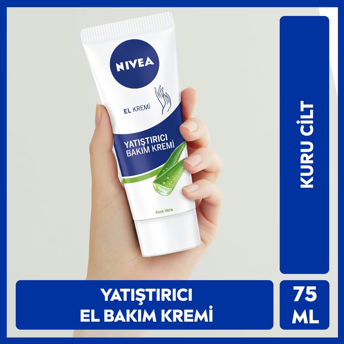 Nivea Yatıştırıcı ve Nemlendirici El Bakım Kremi Aloe Vera 75 ml