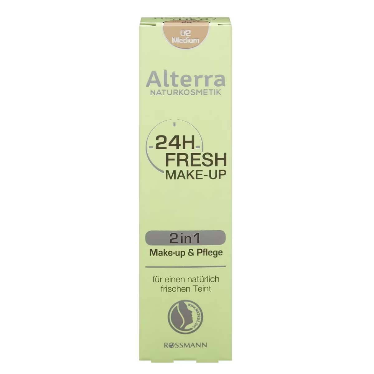 Alterra Fondöten 24 Fresh 02 Medium 30 ml