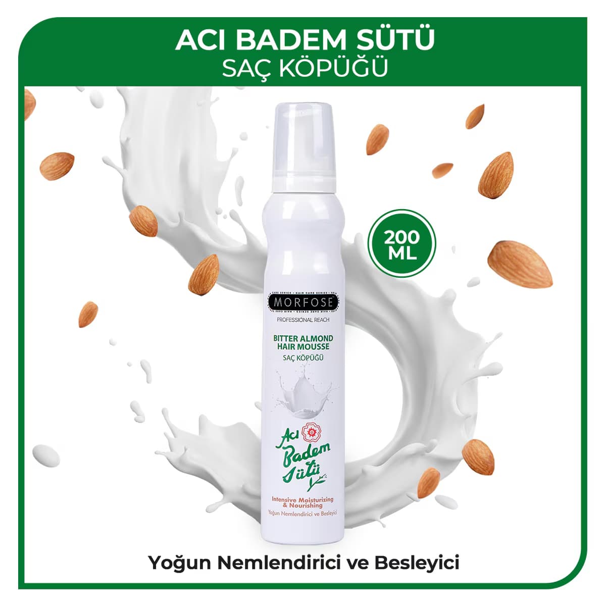 Morfose Saç Köpüğü Acıbadem 200 ml