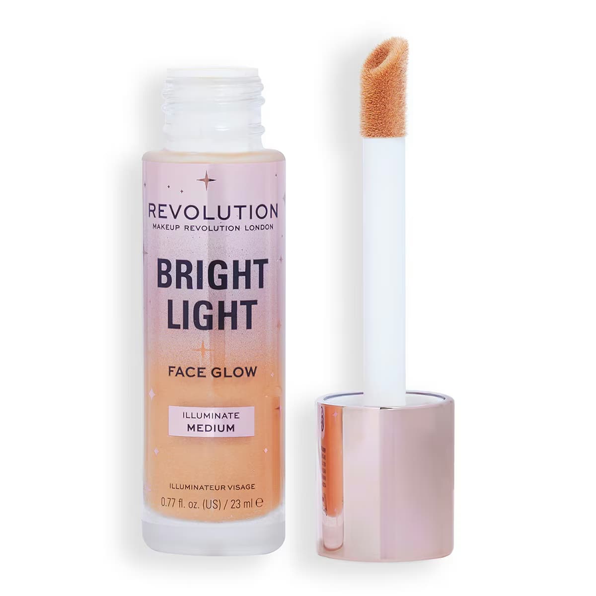 Revolution Bright Light Face Glow 4in1 Işıltılı Fondöten Medium