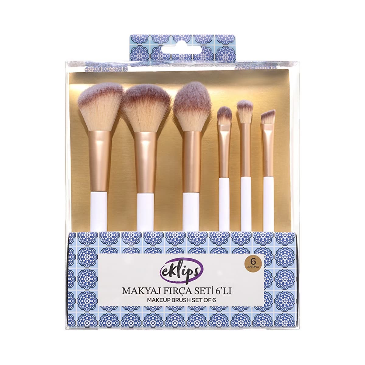 Eklips Makyaj Fırça Seti 6'lı - Gratis