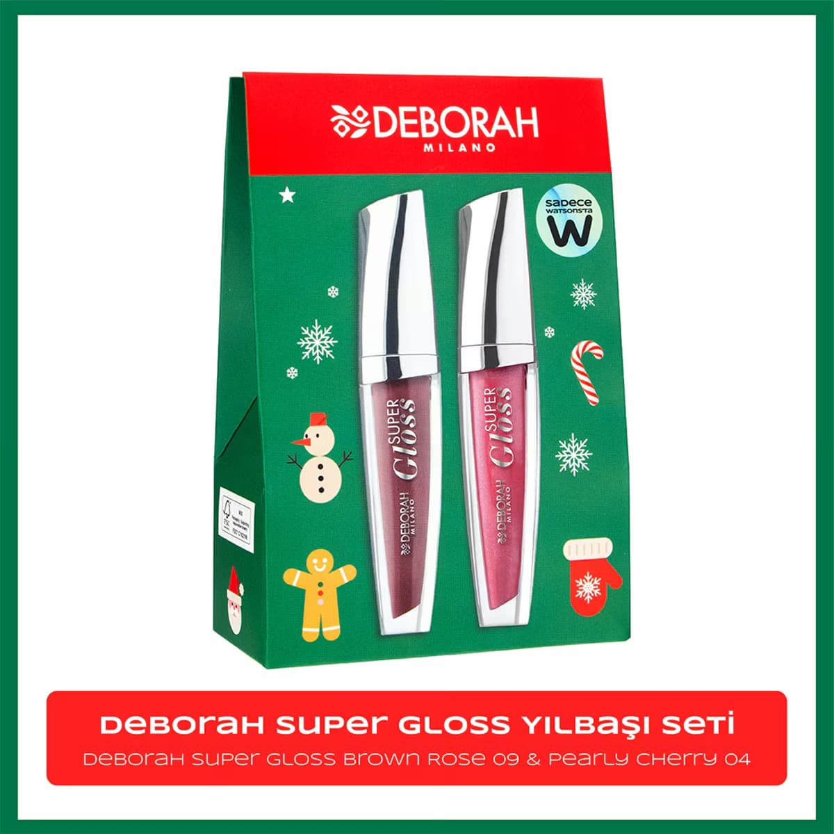 Deborah Super Gloss 2'li Yılbaşı Seti 09&04