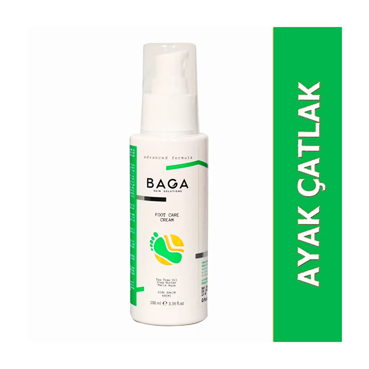 Baga Çatlak Onarıcı Ayak Bakım Kremi 100 ml - Gratis