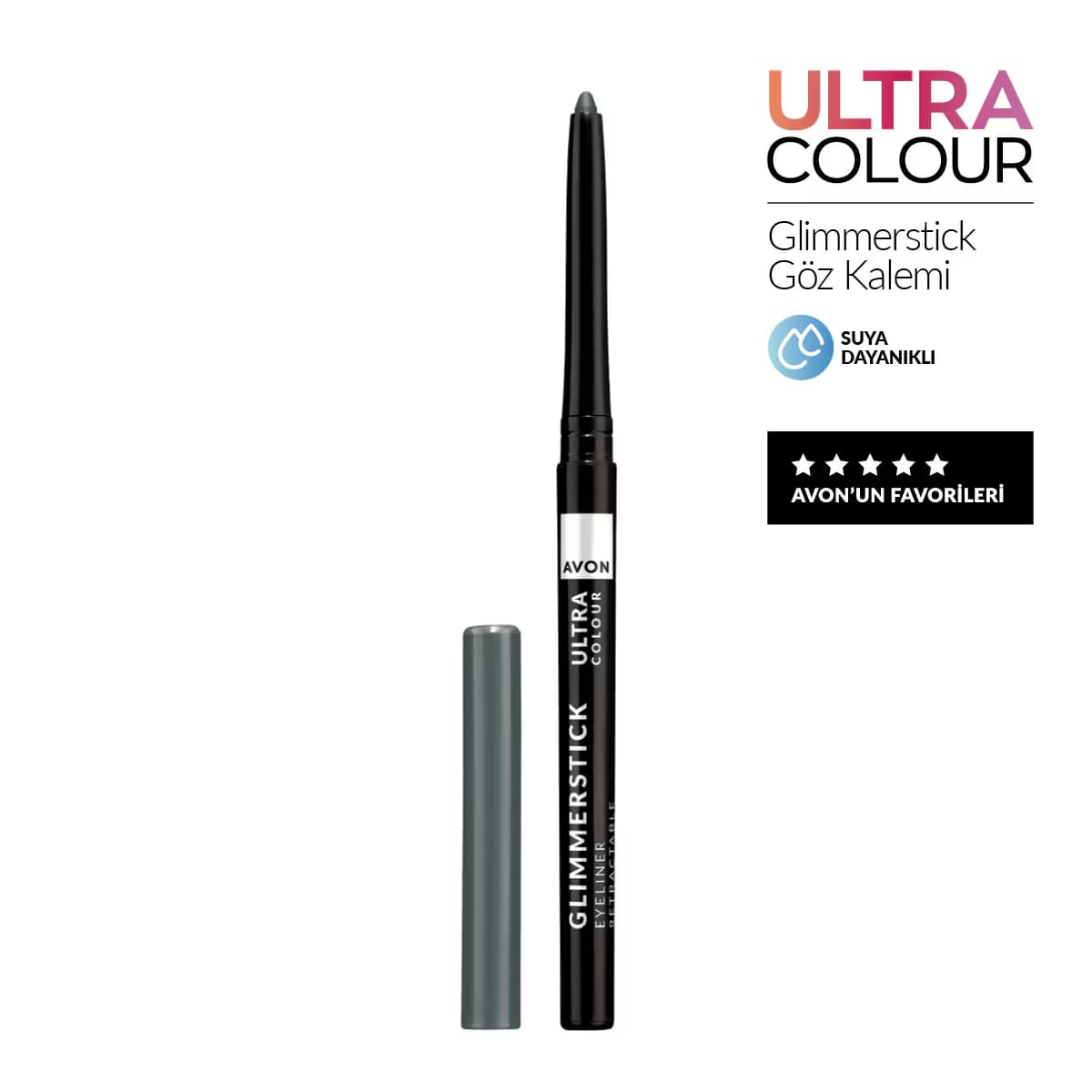 Avon Glimmerstick Asansörlü Göz Kalemi Saturn Grey