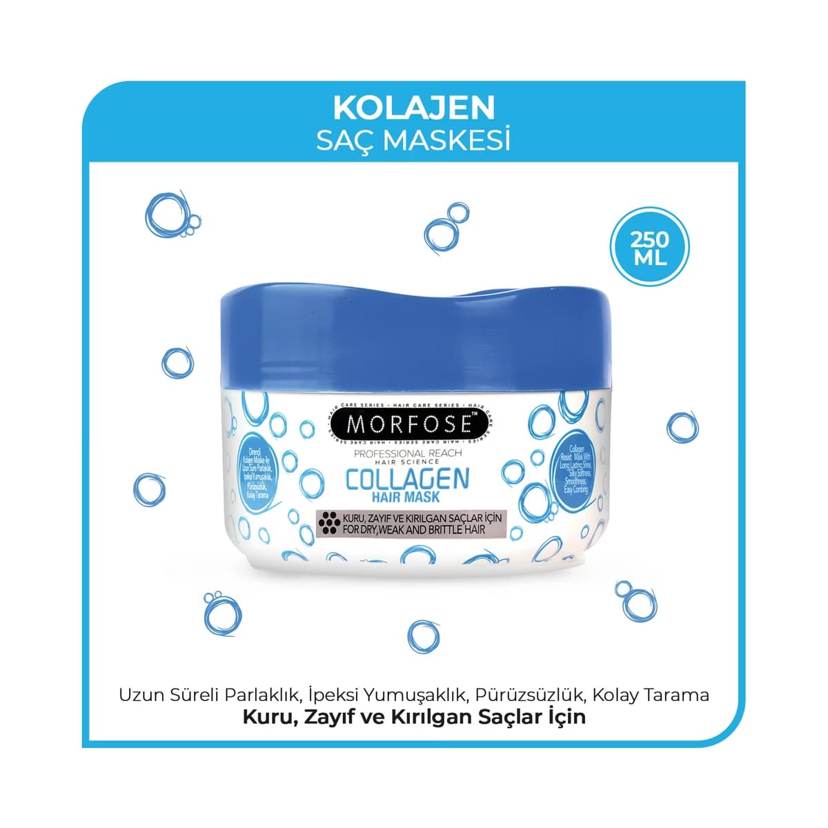 Morfose Kolajen Saç Maskesi 250 ml - Gratis