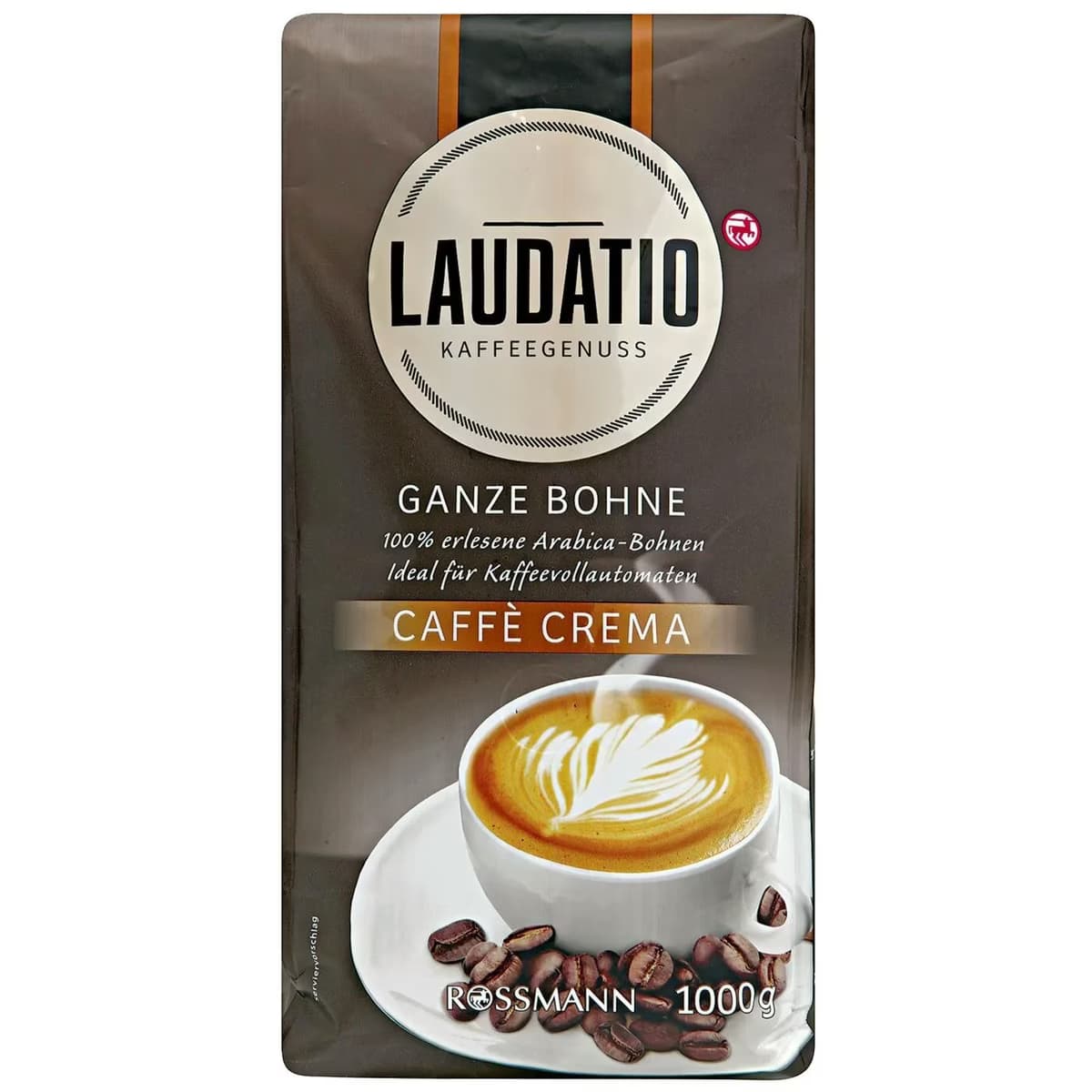 Laudatio Bütün Kahve Çekirdeği Cafe Crema 1000 gr