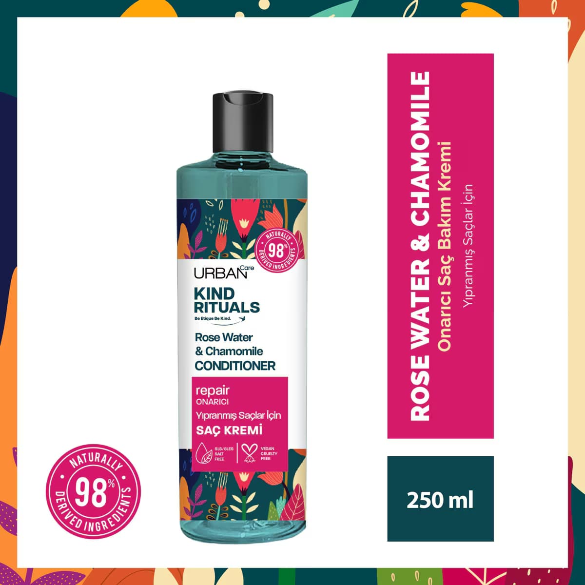 Urban Care Kind Rituals Saç Kremi Rose Water 250 ml
