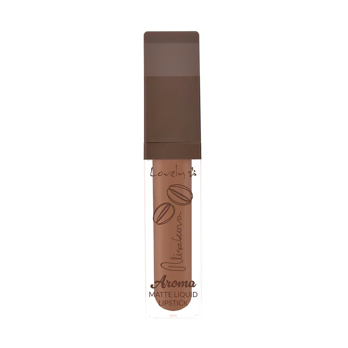 Lovely Aroma Mat Likit Lipstick 03