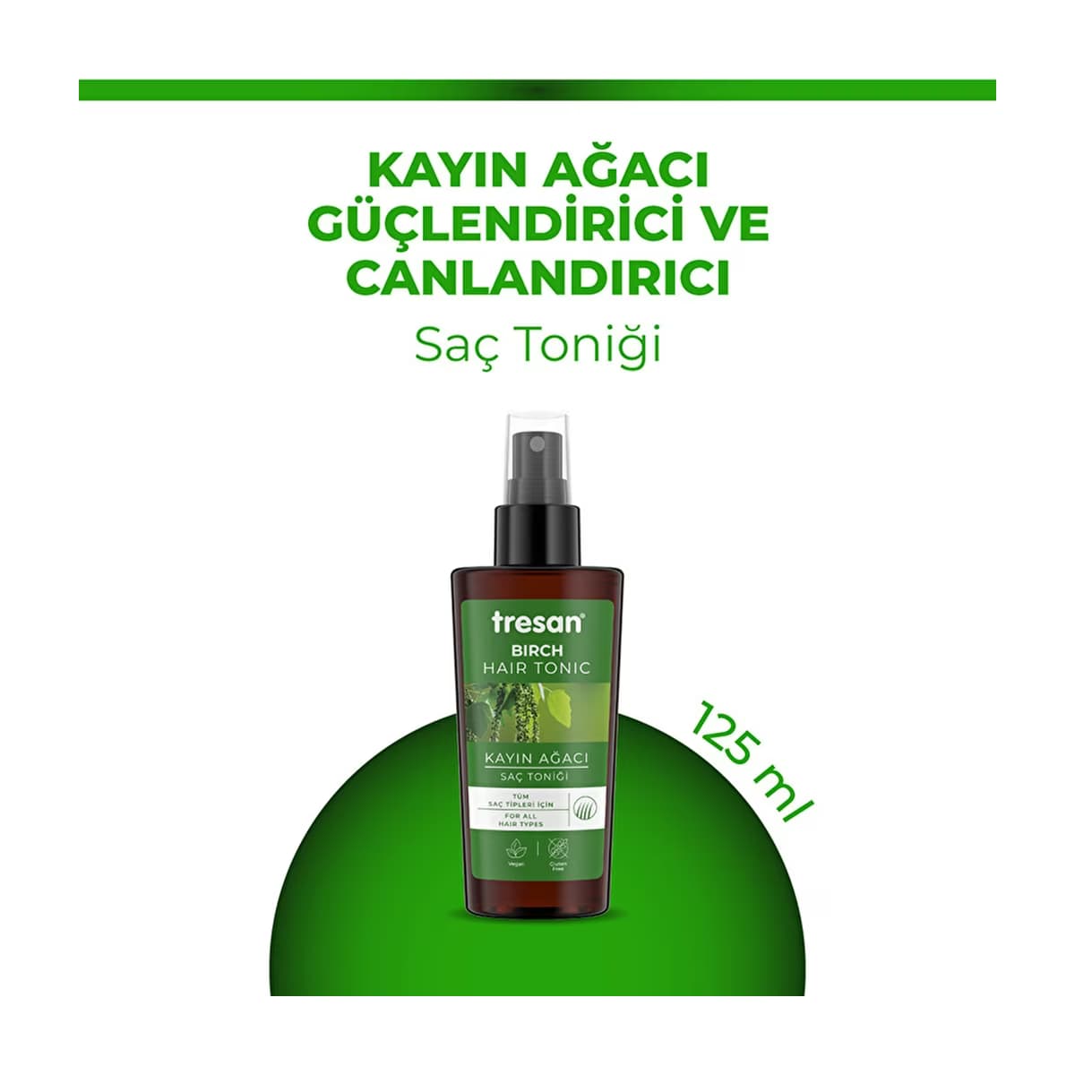 Tresan Kayın Ağacı Güçlendirici ve Canlandırıcı Saç Toniği 125 ml - Gratis