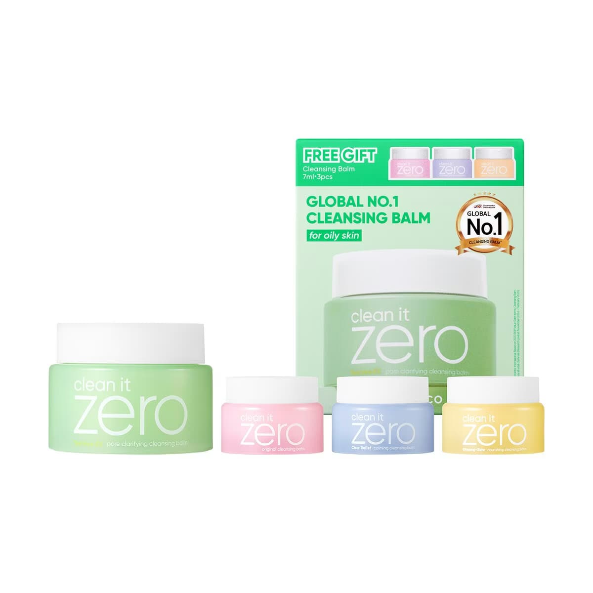 Banila Co Clean It Zero Yağ Bazlı Yüz Temizleyici Balm Gözenek Kontrol Set