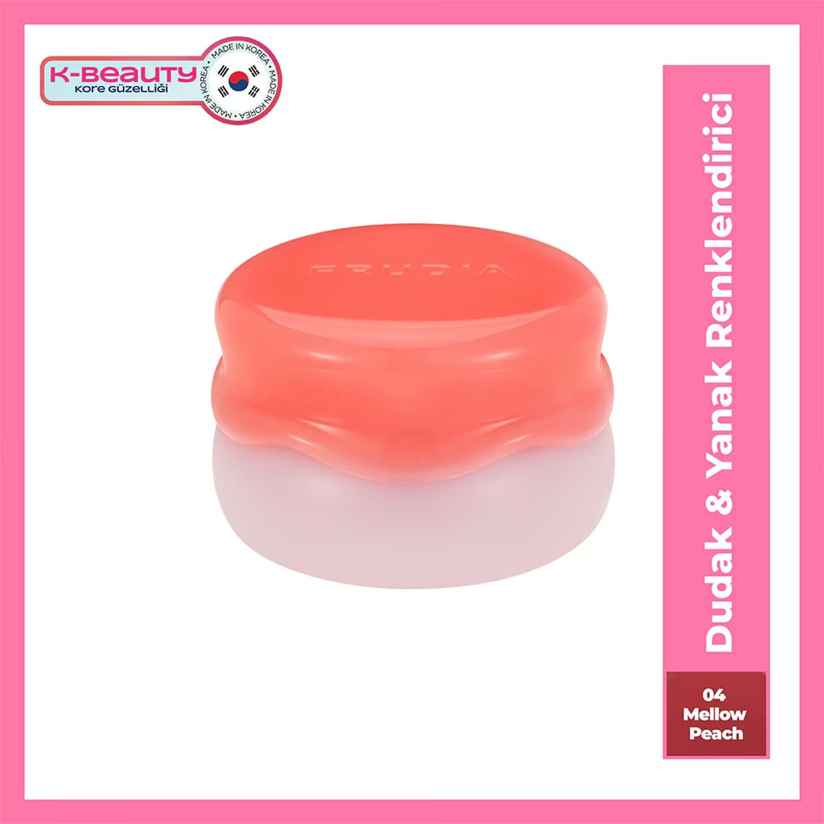 Frudia Make Up Glow Juicy Jam Lip & Cheek Peach 04