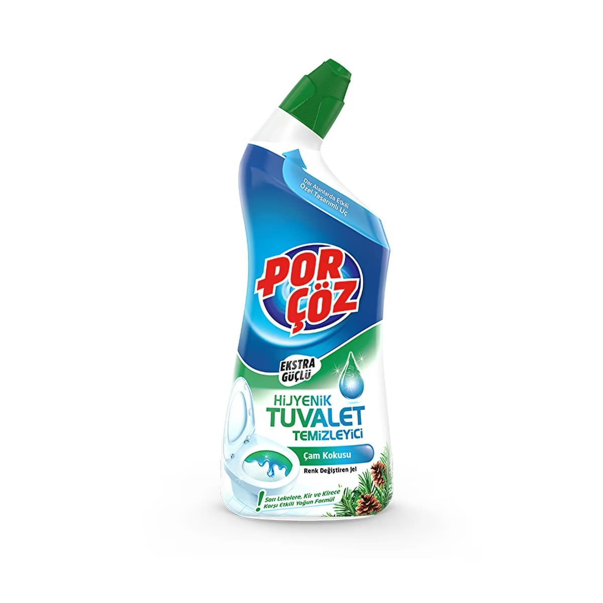 Porçöz Tuvalet Temizleyici Jel Çam Kokulu 750 ml - Gratis