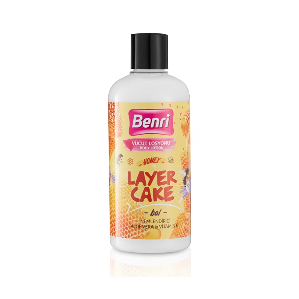 Benri Ballı Layer Cake Vücut Losyonu 500 ml - Gratis