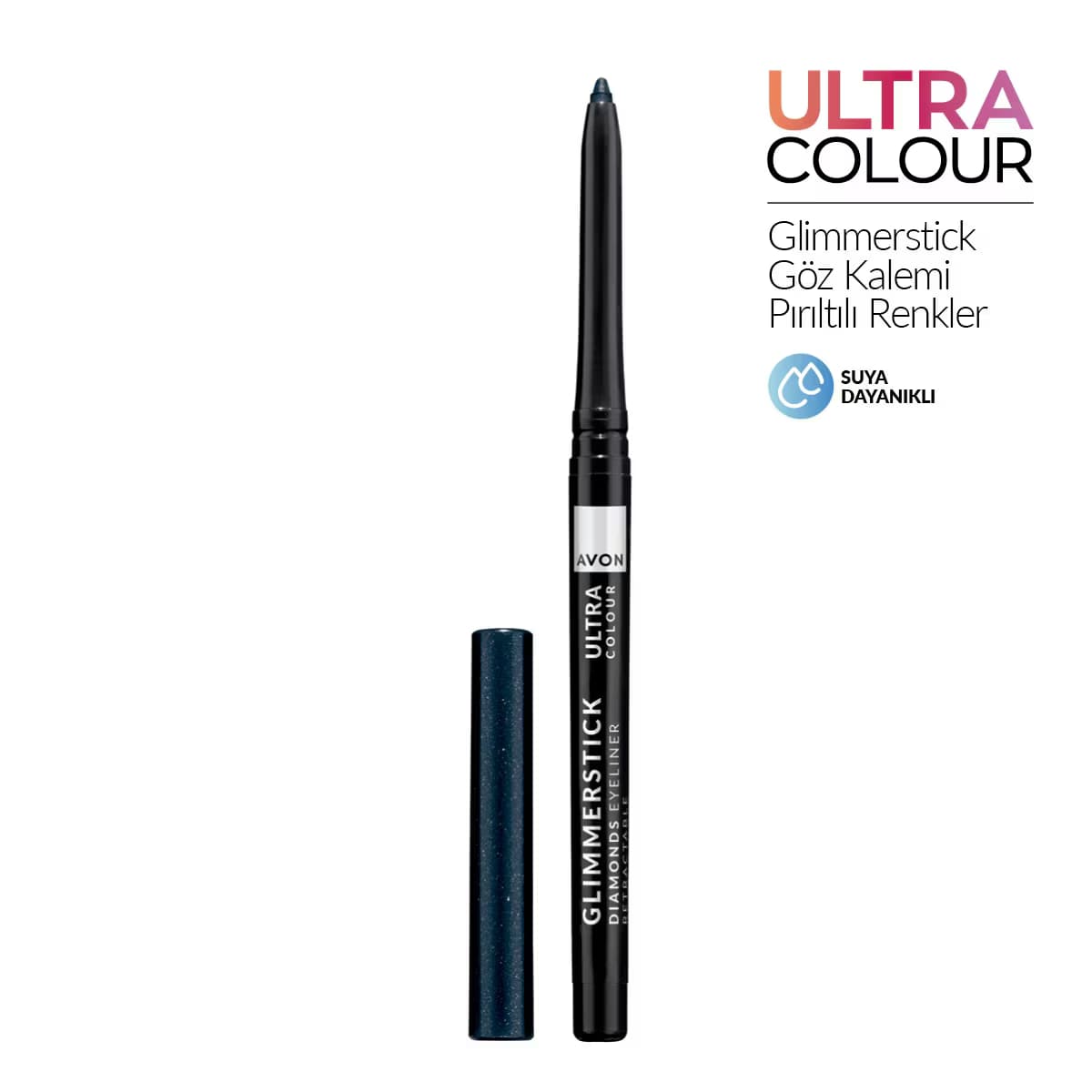 Avon Glimmerstick Asansör Göz Kalemi Black Ice