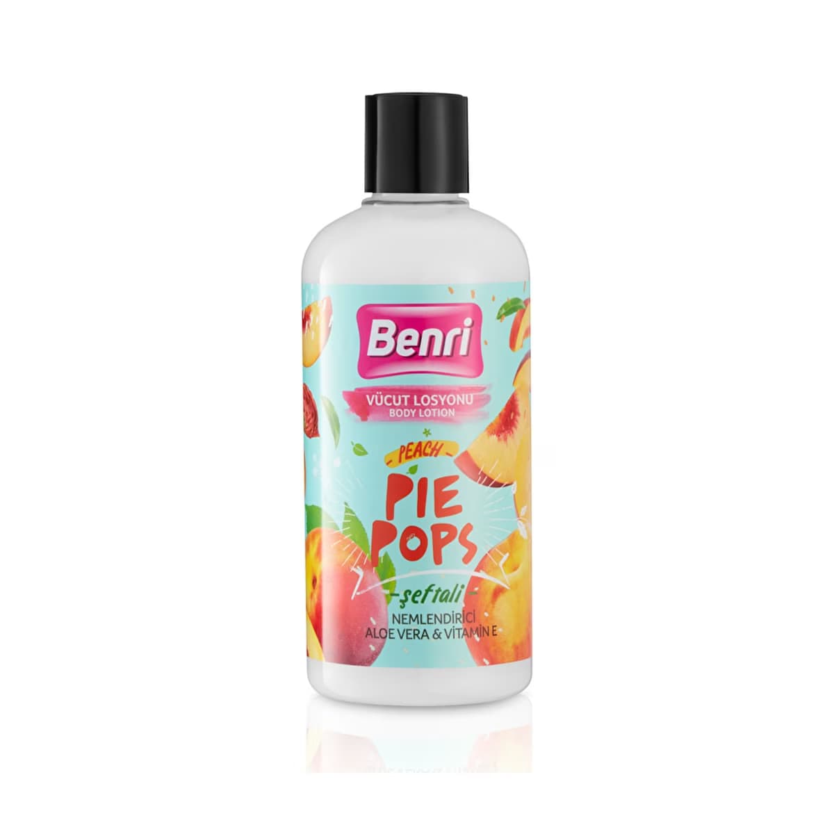 Benri Şeftali Pie Pops Vücut Losyonu 500 ml - Gratis