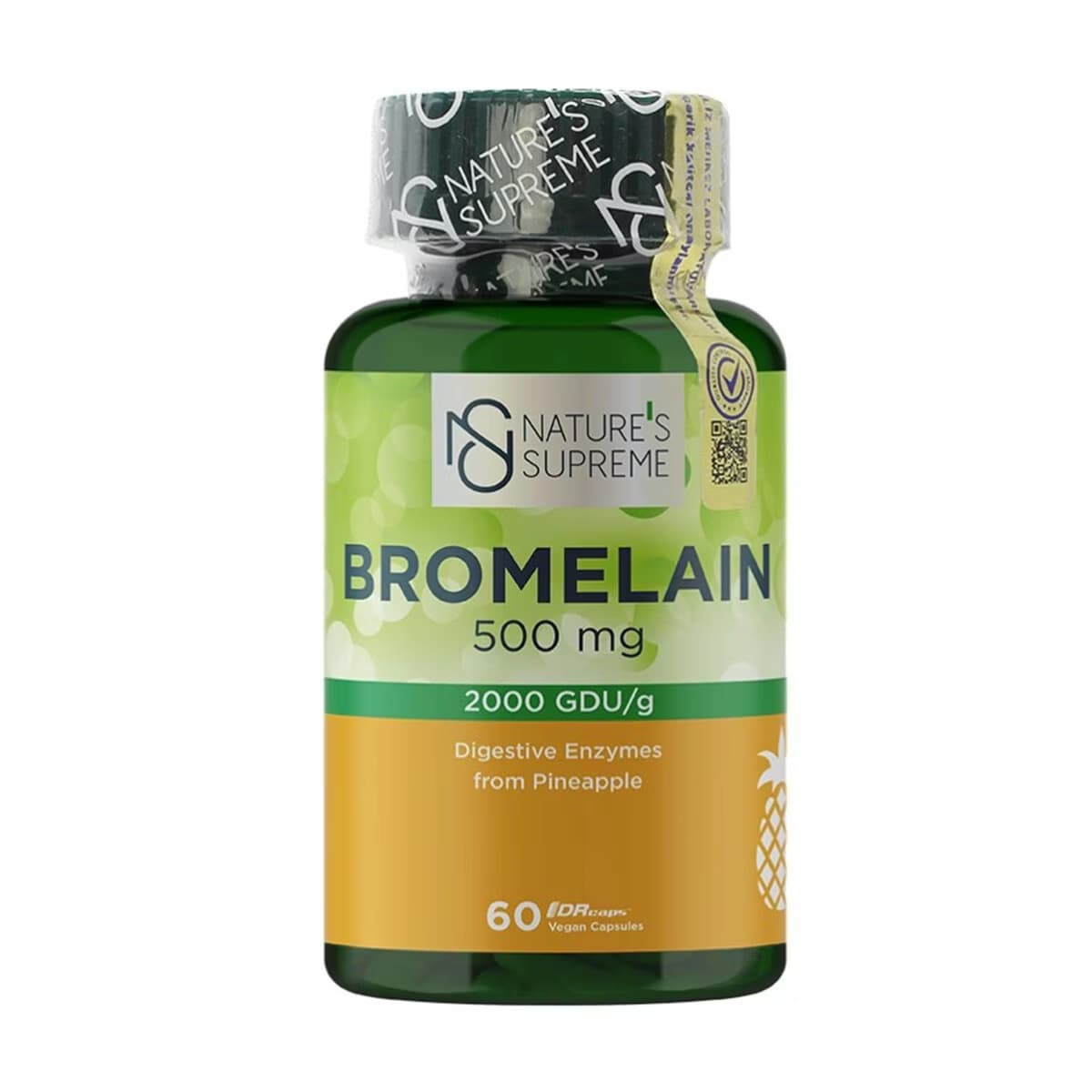 Nature's Supreme Bromelain Kapsül 60'lı