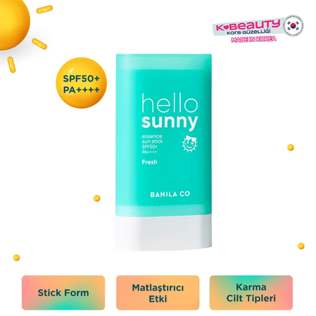 Banila Co Hello Sunny Stick Güneş Kremi SPF50 18 g