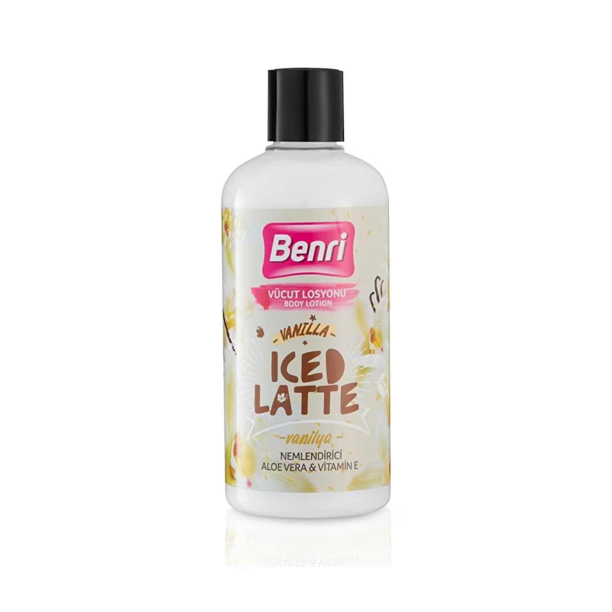 Benri Vanilya Iced Latte Vücut Losyonu 500 ml - Gratis