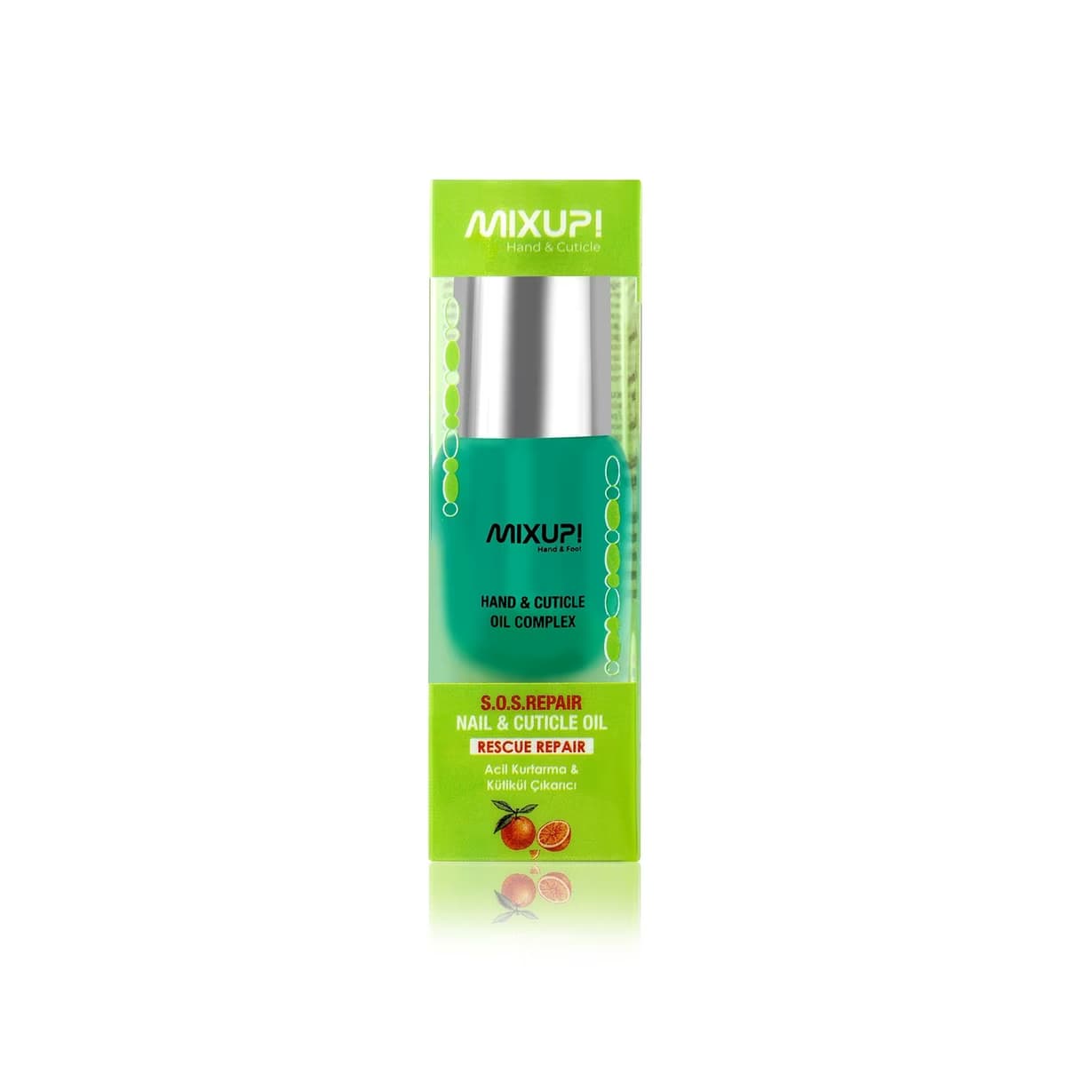 Mixup! S.O.S. Repair Acil Kurtarma ve Kütikül Çıkarıcı Tırnak Bakım Yağı 15 ml - Gratis