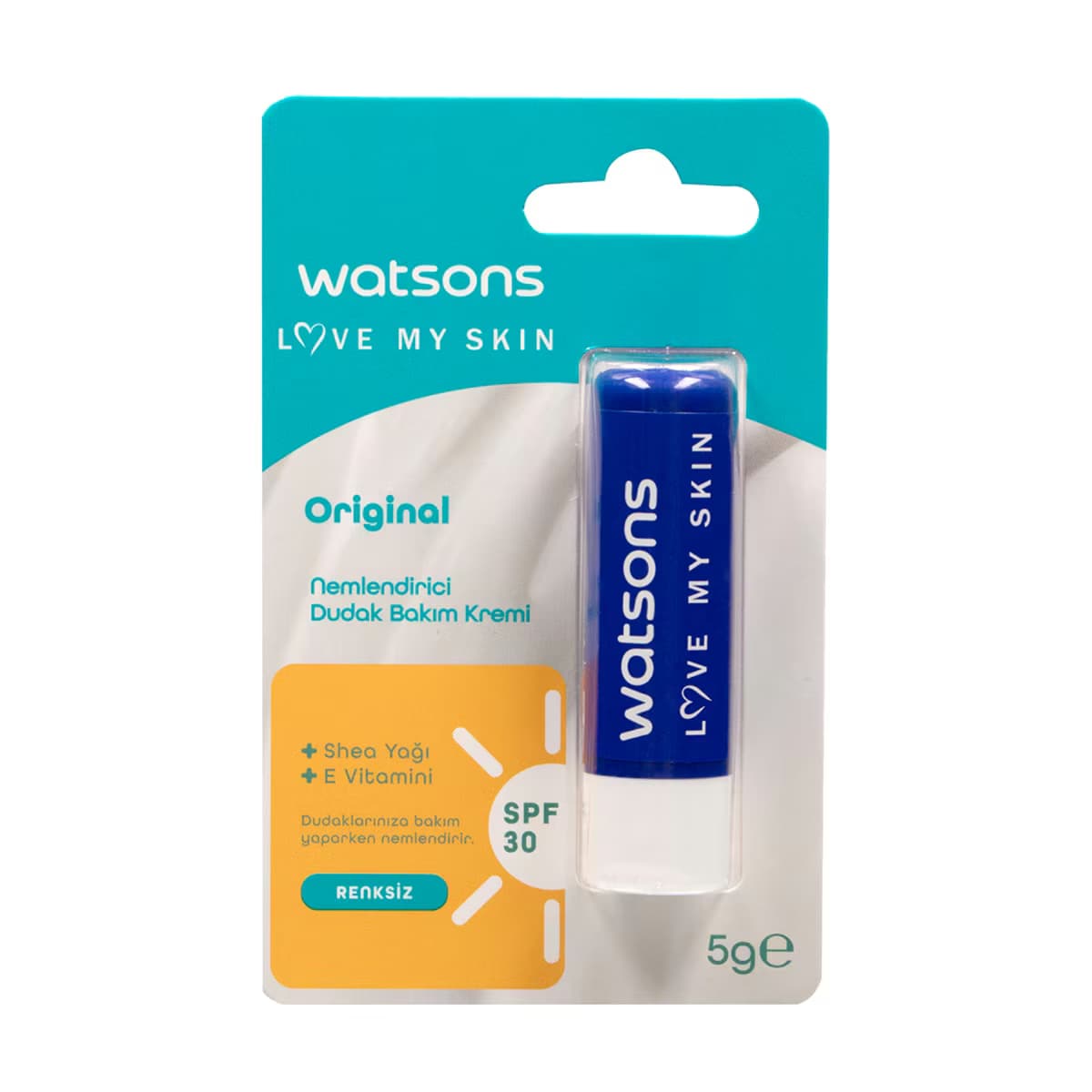 Watsons Dudak Bakım Kremi Original 30Spf 5Gr