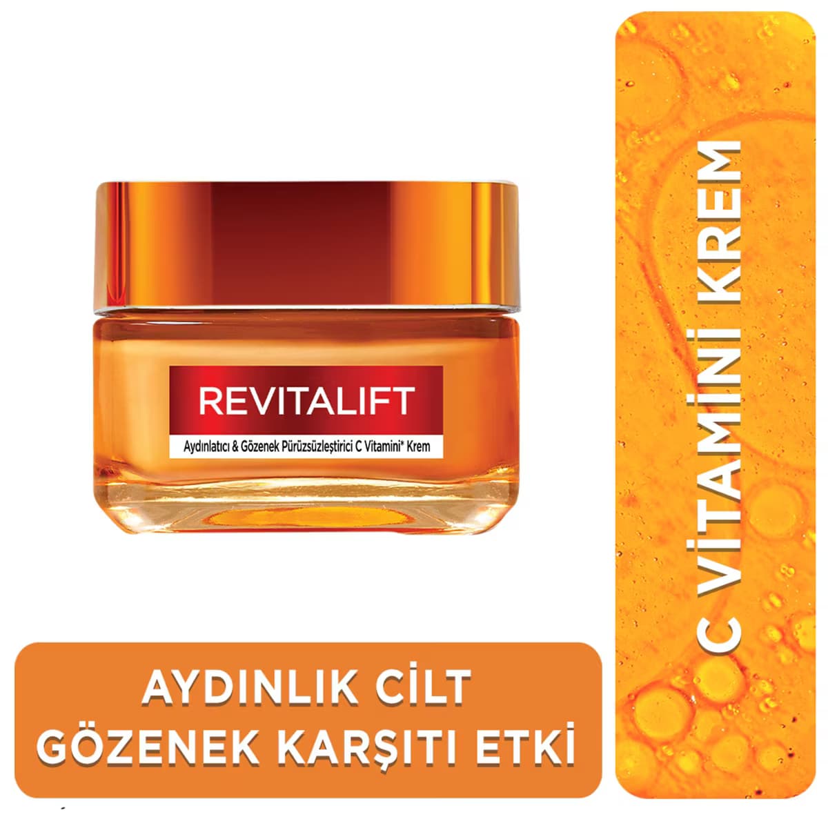L'Oreal Paris Revitalift Clinical Aydınlatıcı & Gözenek Pürüzsüzleştirici C Vitamini Krem