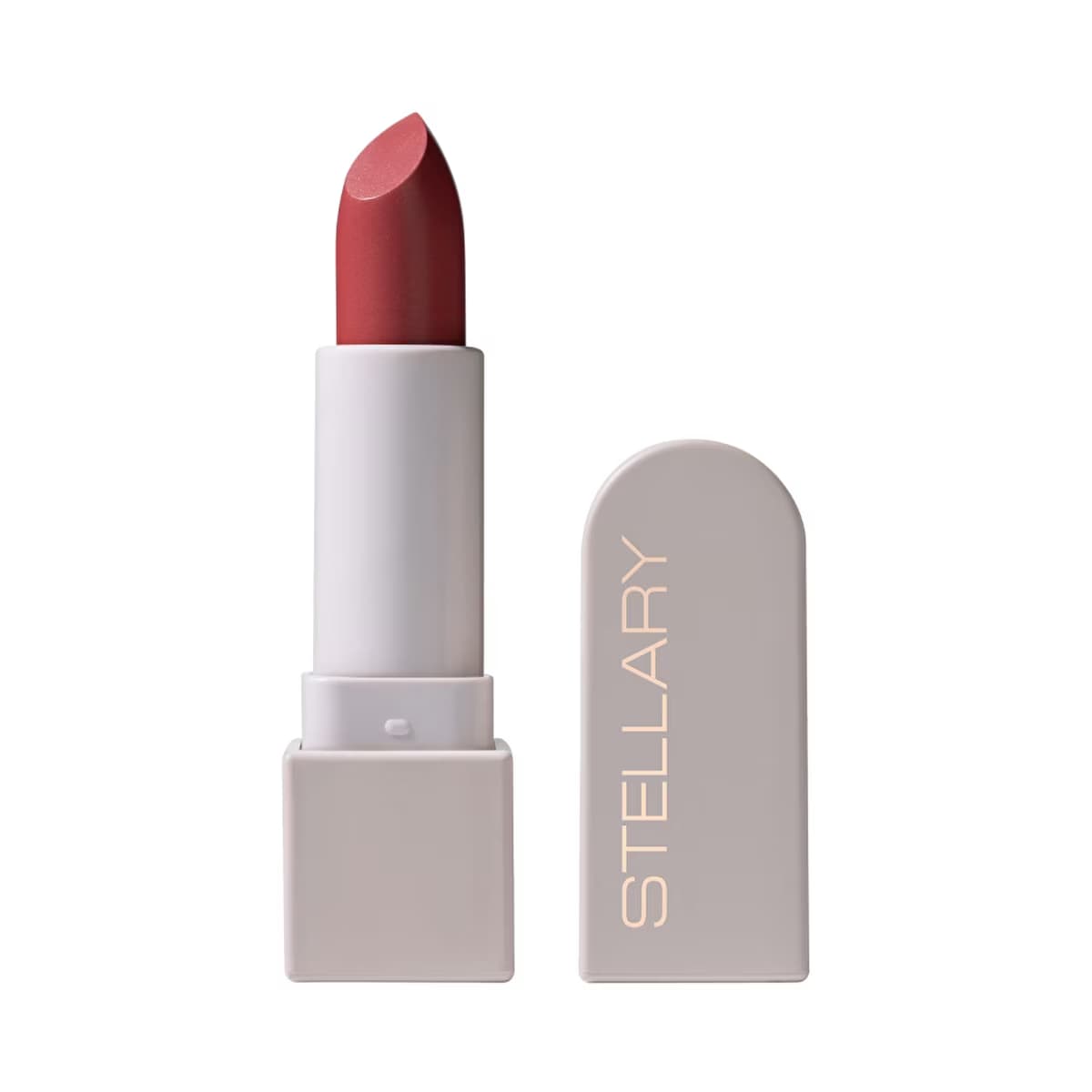 Stellary Long Lasting Lipstick Rich Nude 23 Soft Coral - Long-Lasting Color & Creamy Texture - Gratis