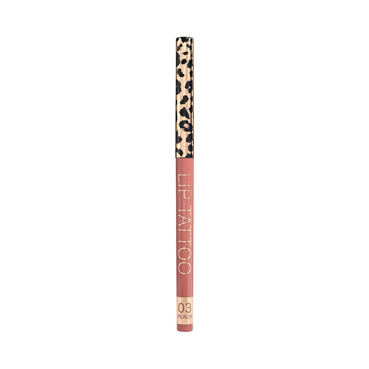 Stellary Automatic Lip Liner 03 Peach - Precise Application & Matte Finish - Gratis