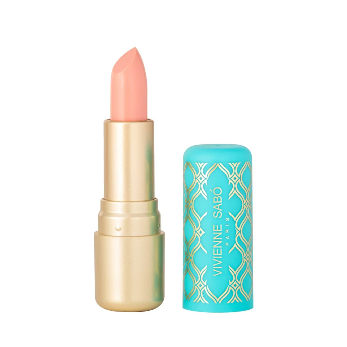 Vivienne Sabo Colored Lip Balm Ruj 02 Peach - Subtle Tint & Hydrating Comfort - Gratis