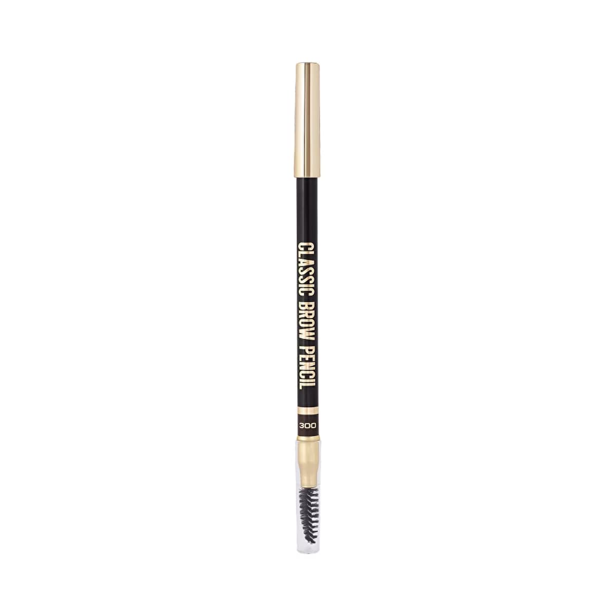 Stellary Classic Brow Pencil Kaş Kalemi 300 Chocolate - Natural Definition & Built-In Brush - Gratis