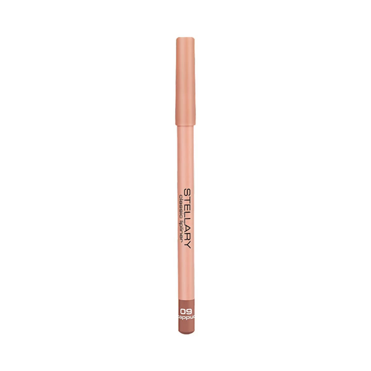 Stellary Lip Liner Dudak Kalemi 09 Cappuchino - High Pigmentation & Smooth Application - Gratis