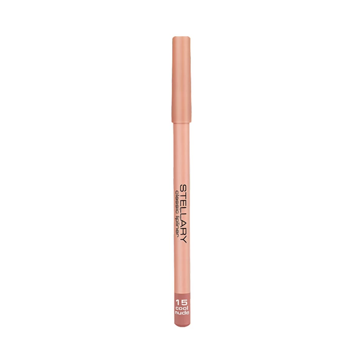 Stellary Lip Liner Dudak Kalemi 15 Cool Nude - High Pigmentation & Smooth Application - Gratis