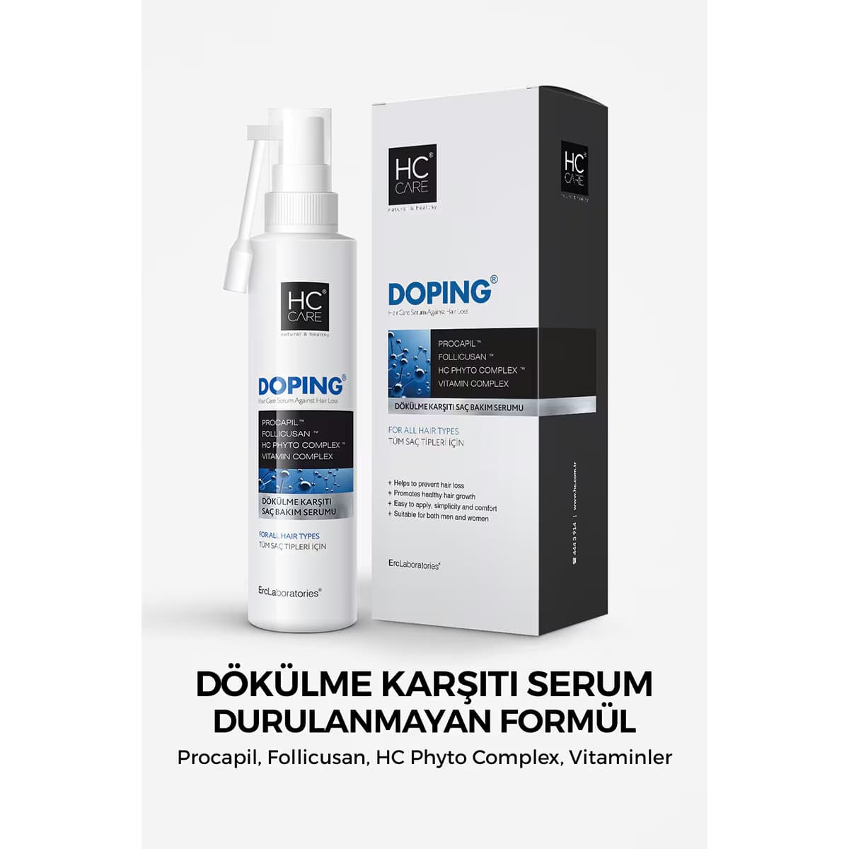 HC Care Doping Dökülme Karşıtı Bakım Serumu 100 ml