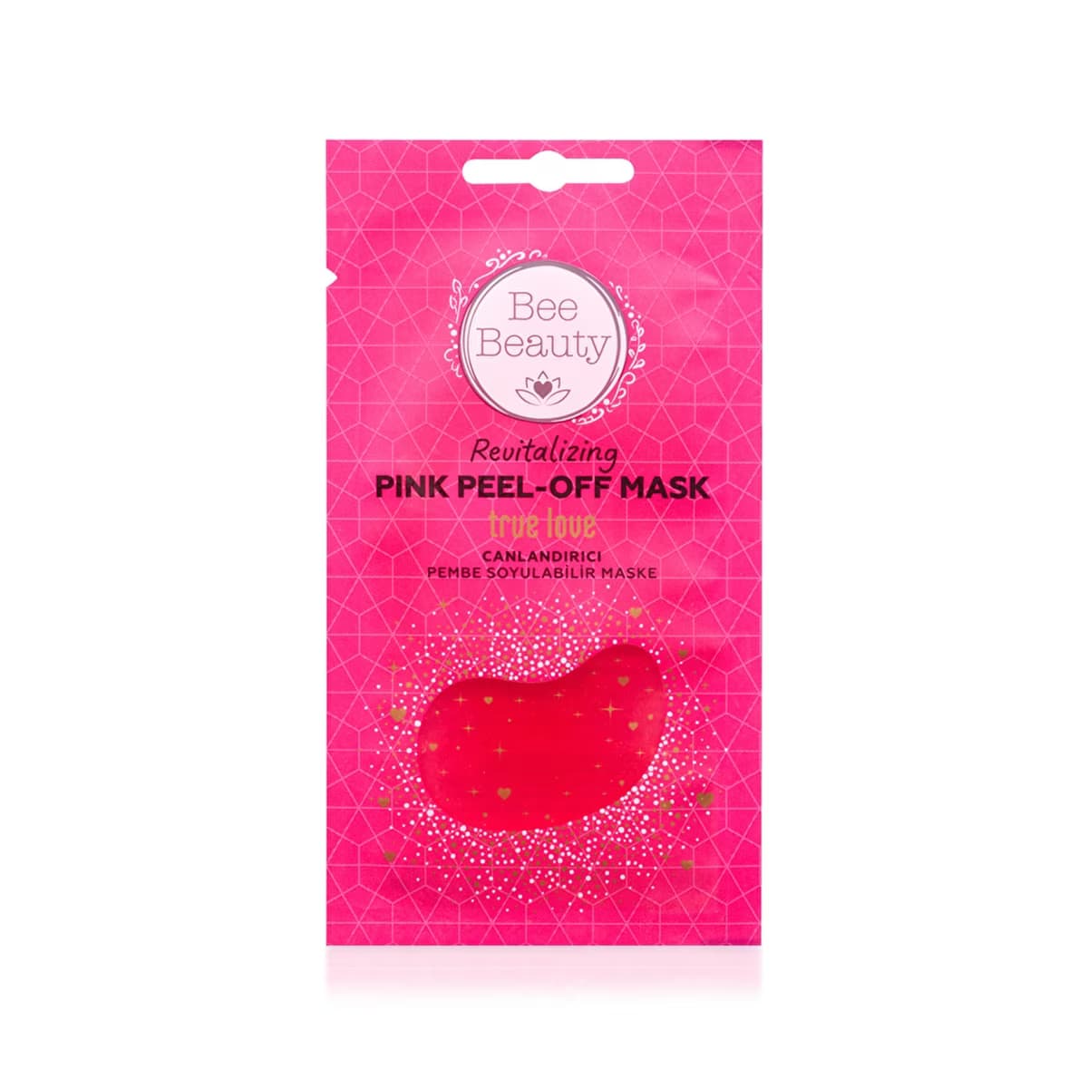 Bee Beauty Pembe Soyulabilir Maske 10 ml - Gratis