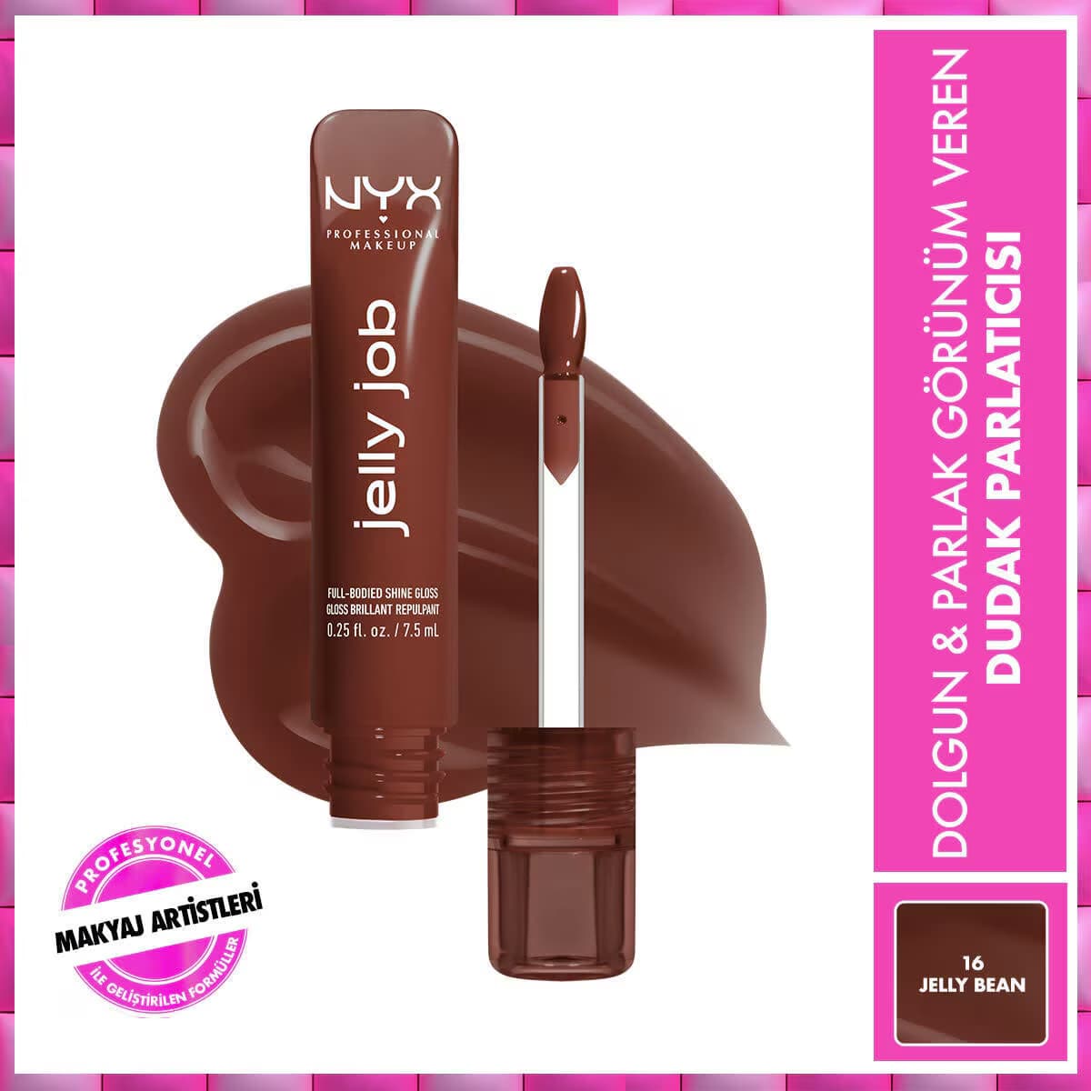 Nyx Professional Makeup Jelly Job Dudak Parlatıcısı Jellybean