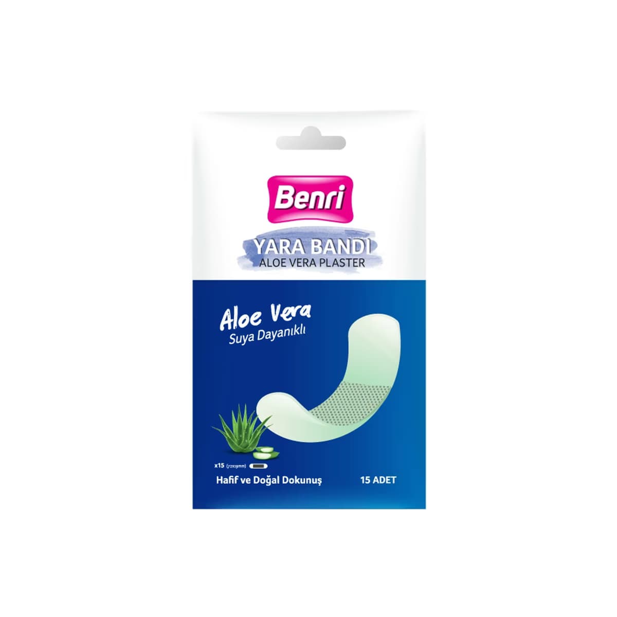 Benri Aloe Vera Yara Bandı 15 Adet - Gratis