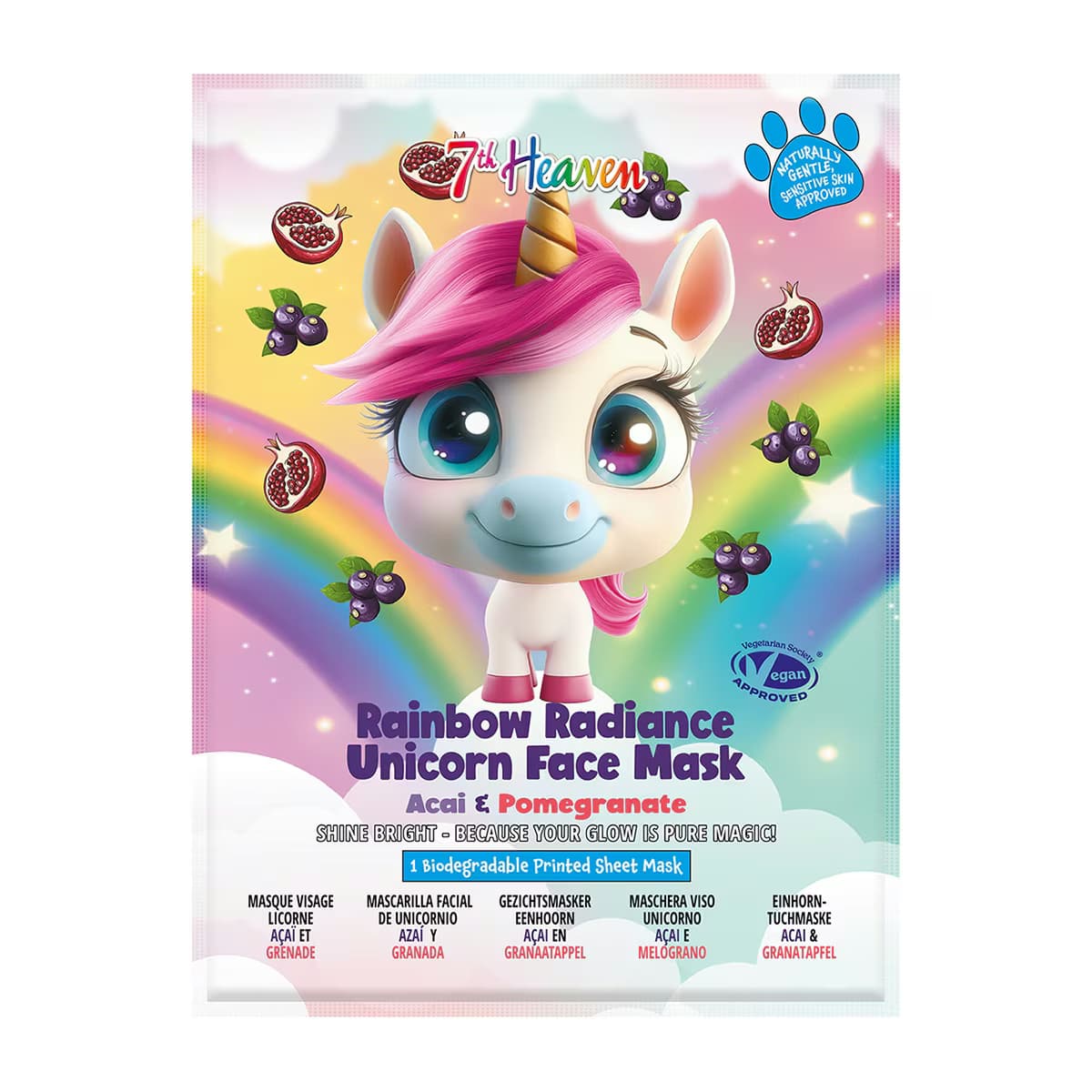 M.Jeunesse Animal Yüz Maskesi Unicorn