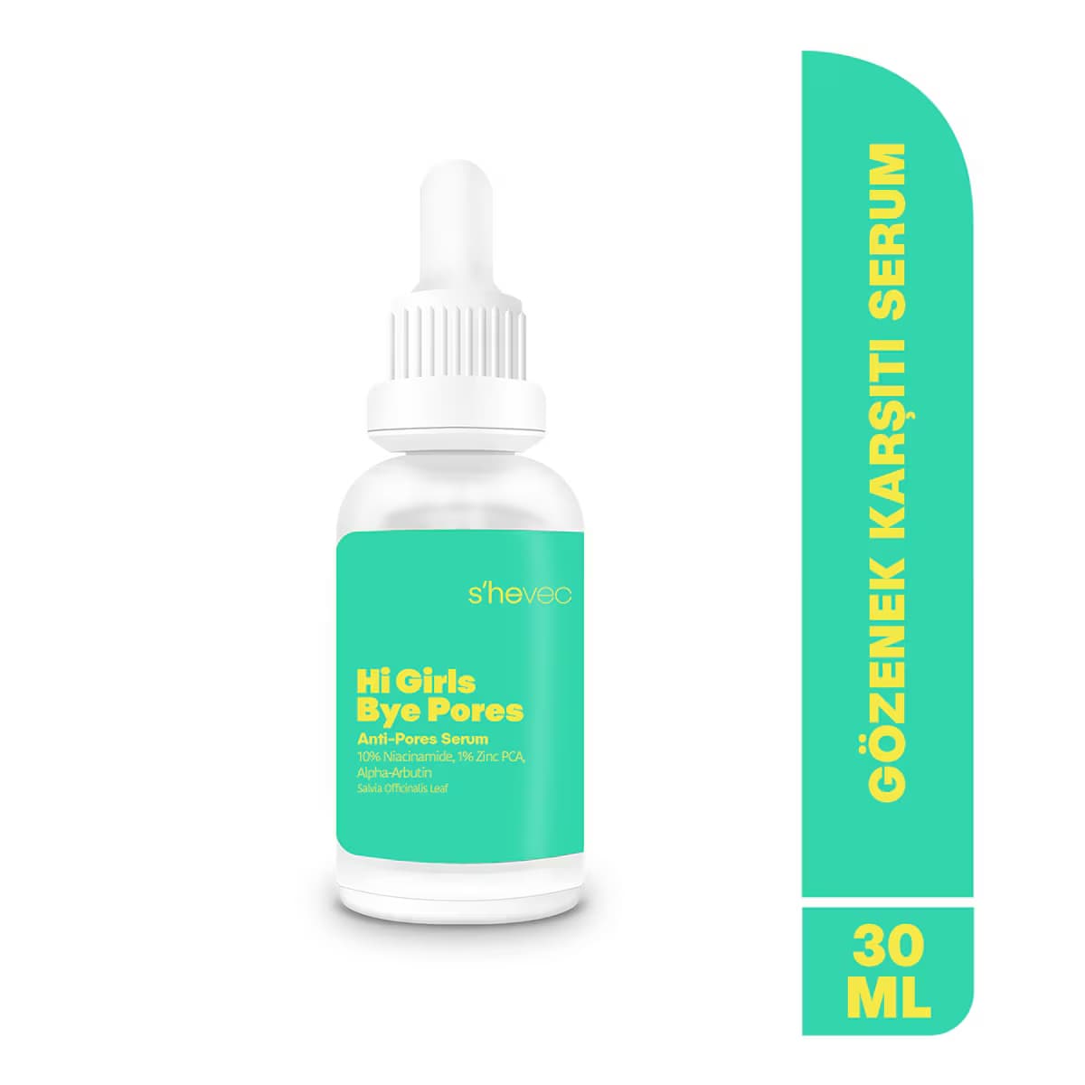 She Vec Hi Girls By Pores Akne ve Leke Karşıtı Serum 30 ml