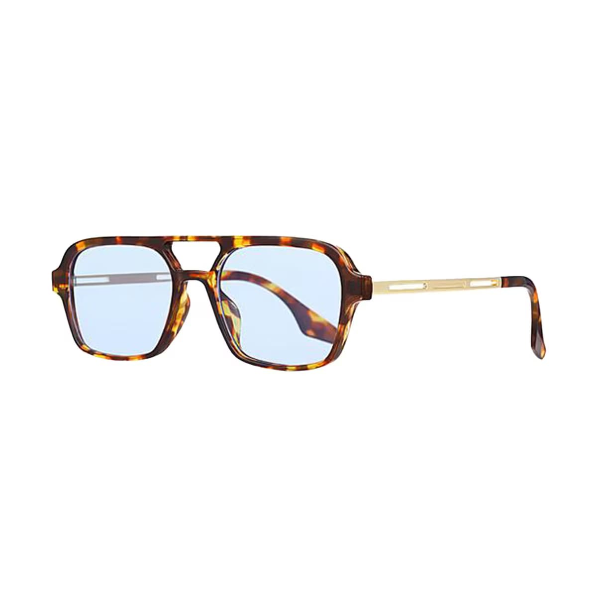 Aqua Di Polo 1987 Unisex Retro Leopar Güneş Gözlük APSS074701
