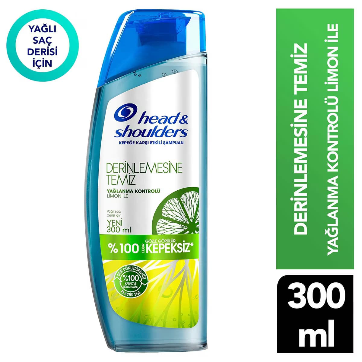 Head&Shoulders Derinlemesine Temiz Yağlanma Kontrolü Limon 300 ml