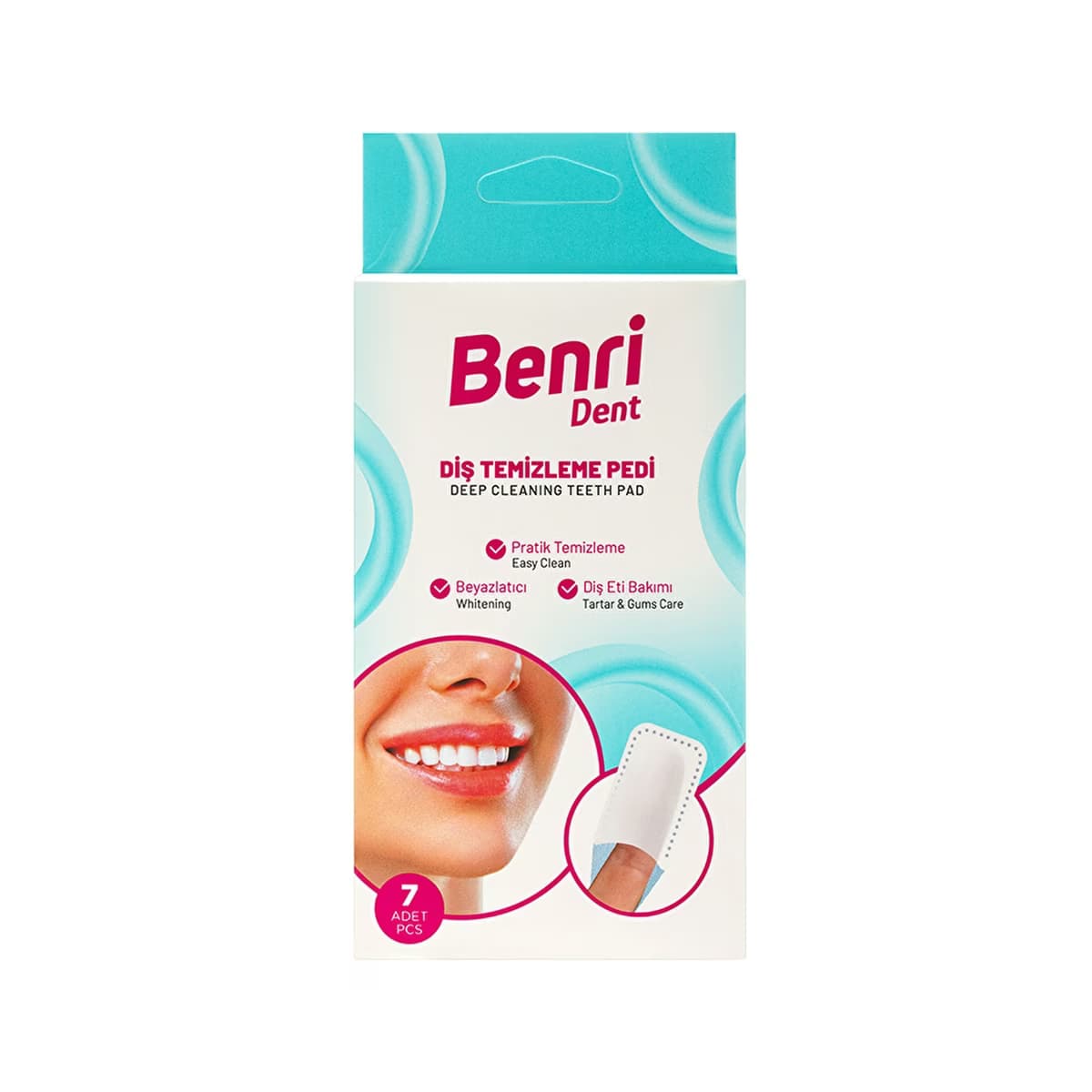 Benri Dent Diş Temizleme Pedi 7'li - Gratis