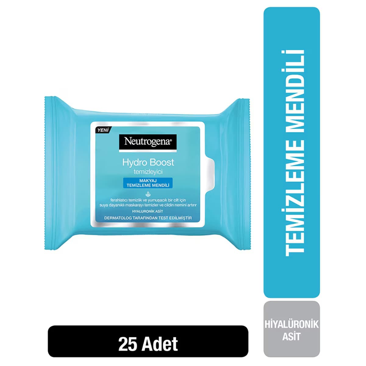 Neutrogena Hydro Boost Makyaj Temizleme Mendili 25'li