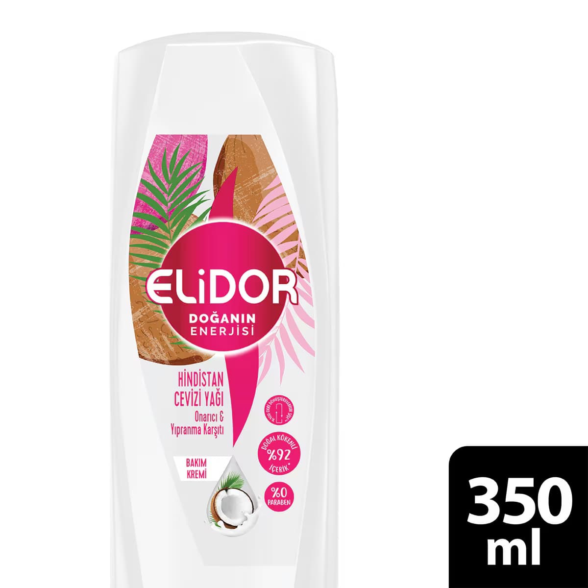 Elidor Doğanın Enerjisi Saç Bakım Kremi Hindistan Cevizi Yağı 350 ml