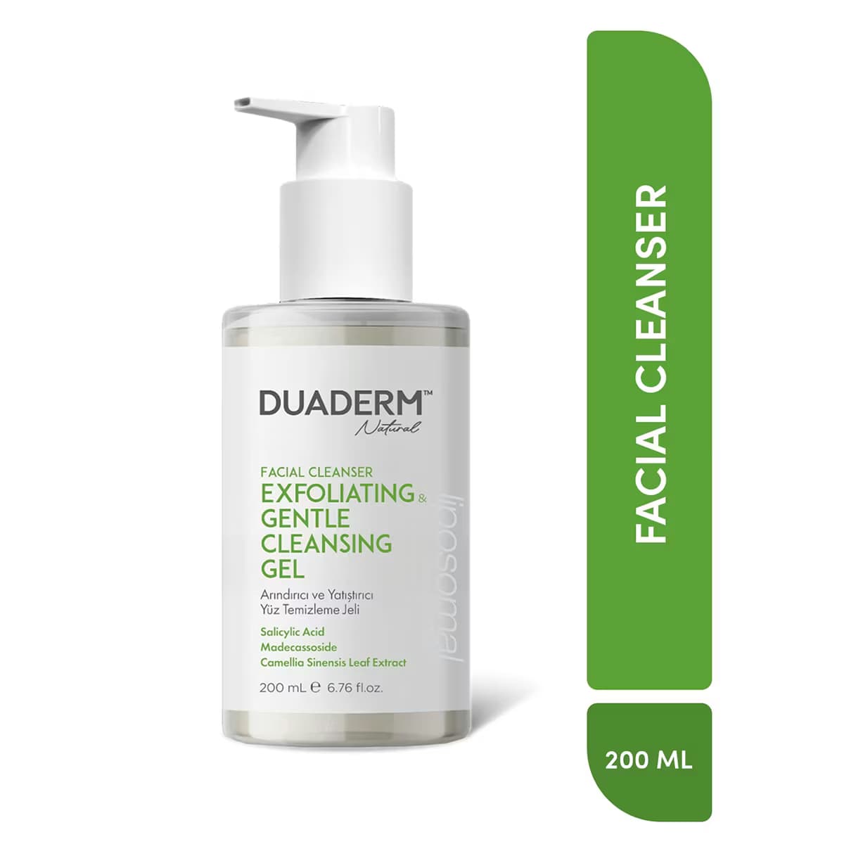 Duaderm Lipozom Yüz Temizleme Jeli 200 ml